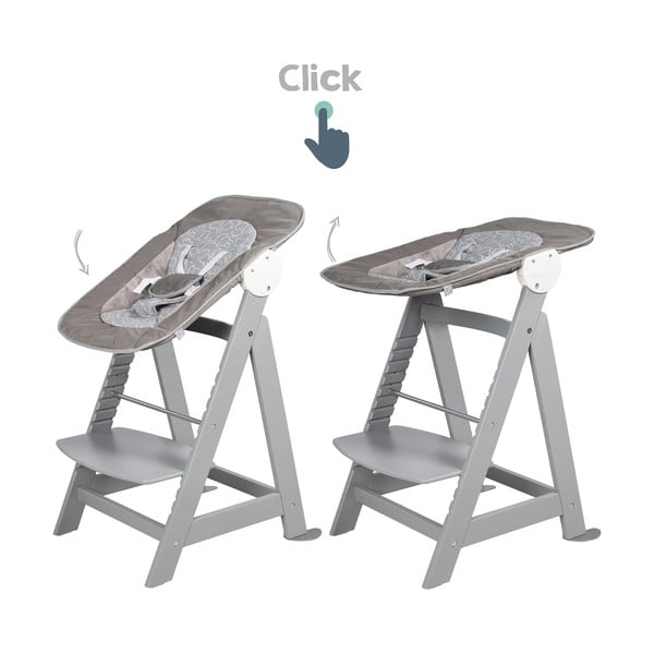 Seggiolone grigio tortora Miffy – Roba-image-4