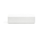 Tavolino bianco con 2 cassetti Doric - Teulat