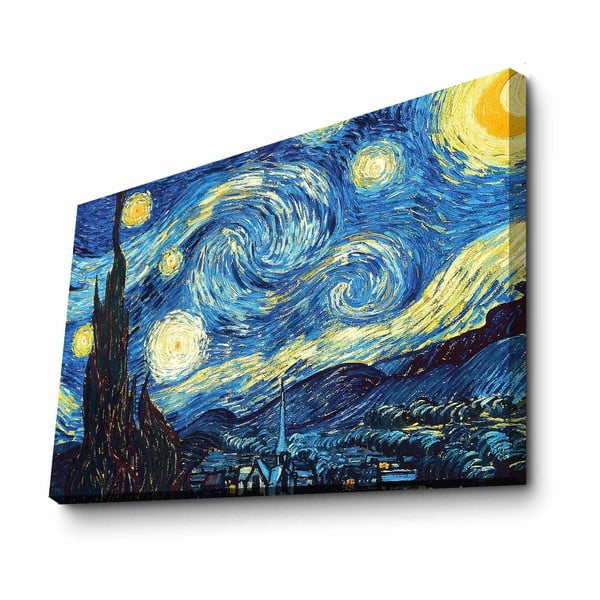 Riproduzione murale su tela, 100 x 70 cm Vincent Van Gogh - Wallity-image-2