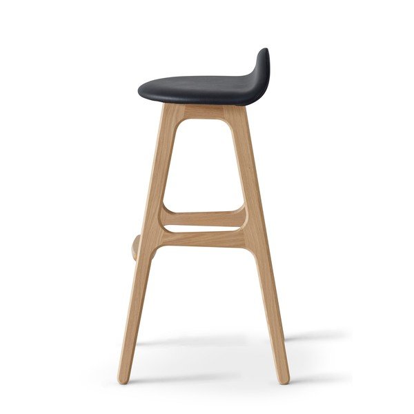 sedia bar girevole in pelle 86 cm Buck - Hammel Furniture-image-3