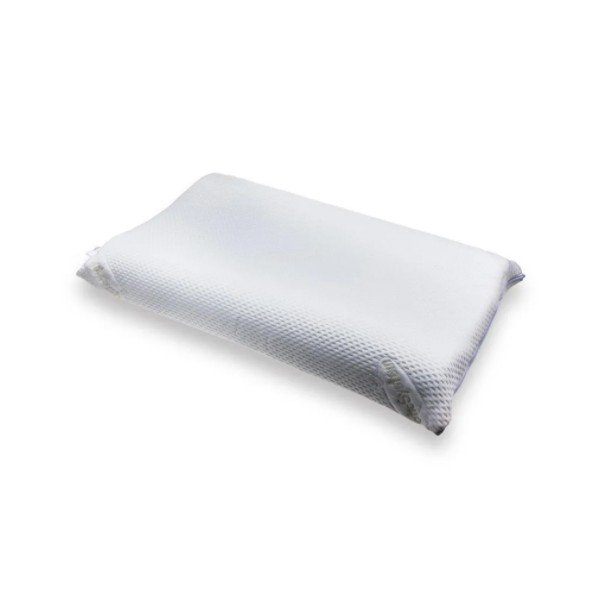 Cuscino bianco con schiuma di memoria Bio Wave, 42 x 72 cm - ProSpánek