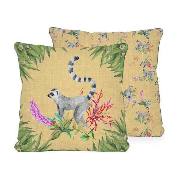 Cuscino Lemure, 45 x 45 cm Lumur - Madre Selva-image-3