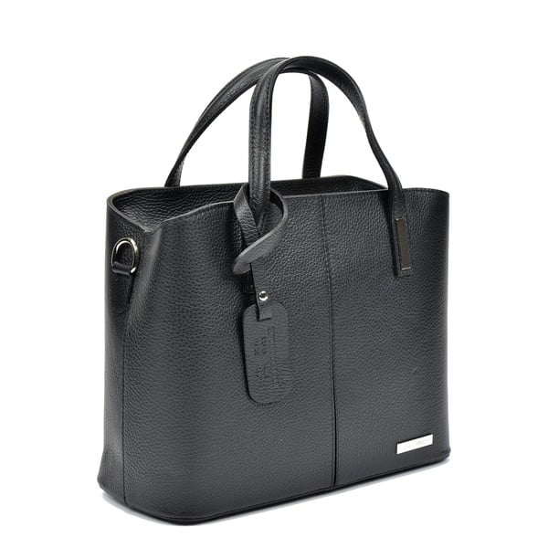 Borsa in pelle nera Lacy - Sofia Cardoni-image-2