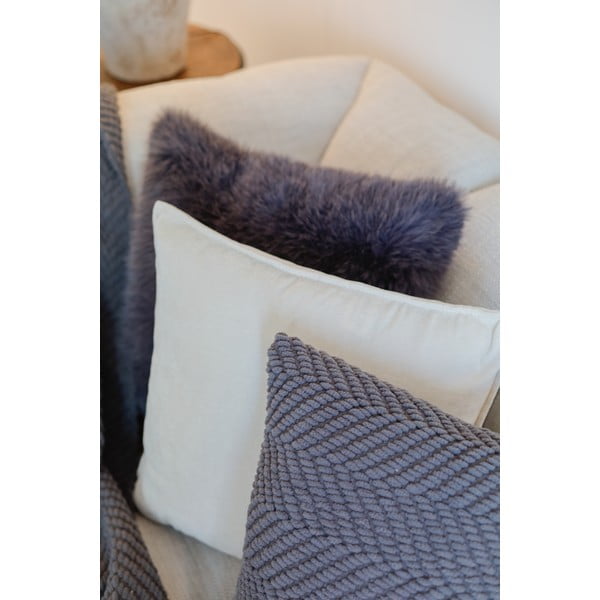 Cuscino decorativo in ciniglia 45x45 cm Renee – Tiseco Home Studio-image-1