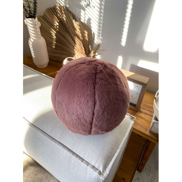 Cuscino decorativo in micropile ø 25 cm Top – Mioli Decor-image-2