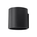 Lampada da parete nera Roda - Sollux