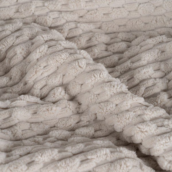 Copriletto beige con rivestimento trapuntato 230x260 cm – Ixia-image-2