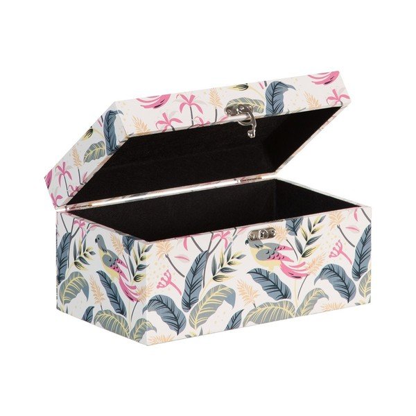 Set di 2 scatole decorative 30x18x15 cm Birds - Ixia-image-2