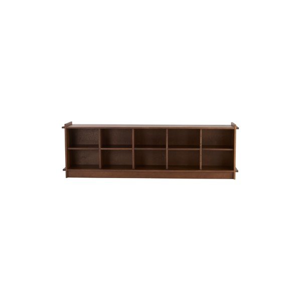Libreria colore naturale scuro in pino massiccio 193x60x40 cm Apelvik – Jotex-image-2