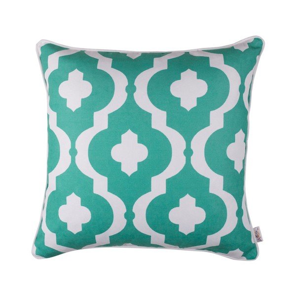Federa verde Mike & Co. NEW YORK Ornamento balcanico, 43 x 43 cm - Mike & Co. NEW YORK