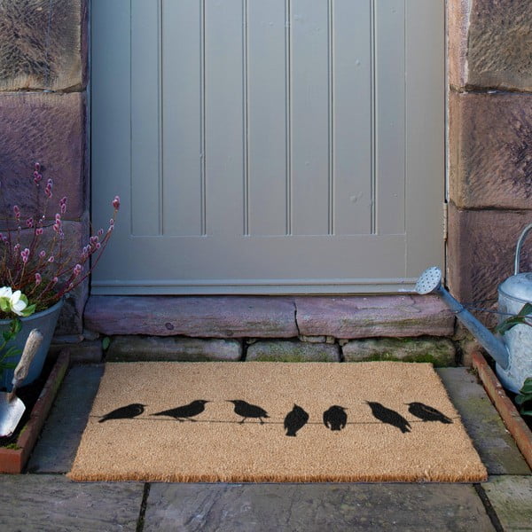 Zerbino in fibre di cocco 40x60 cm Birds On a Wire – Artsy Doormats-image-3