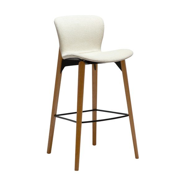 Sgabello da bar color crema (altezza della seduta 77,5 cm) Paragon – DAN-FORM Denmark