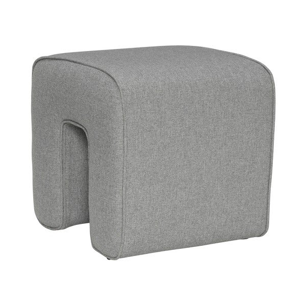 Sgabello grigio Sculpture - Hübsch-image-2