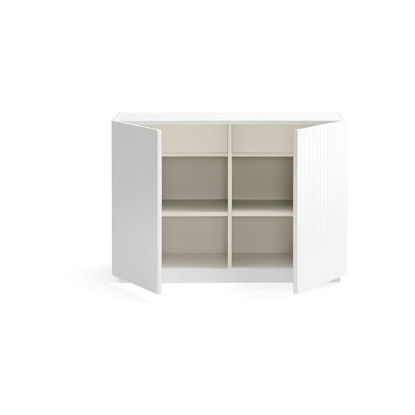 Cassettiera bassa bianca 100x70 cm Doric - Teulat-image-4