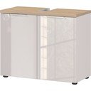Mobile da lavabo color crema lucido 70x58 cm Tavira – Germania