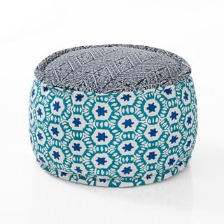 Poggiapiedi bianco/blu Vico – Tomasucci