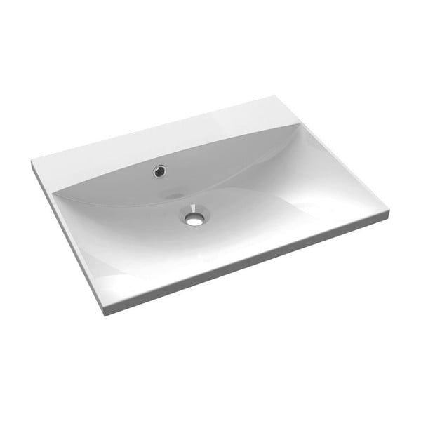 Lavabo bianco in composito minerale 60x46 cm Maria – Sapho