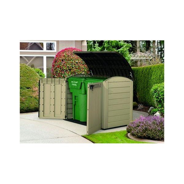 Mobile da giardino in plastica beige Store It Out - Keter-image-3