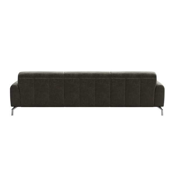 Divano in similpelle grigio, 240 cm Puzo - MESONICA-image-3