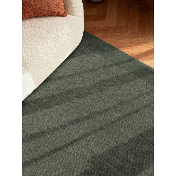 Tappeto verde scuro in misto lana tessuto a mano 80x150 cm Kari – Villeroy&Boch-image-3