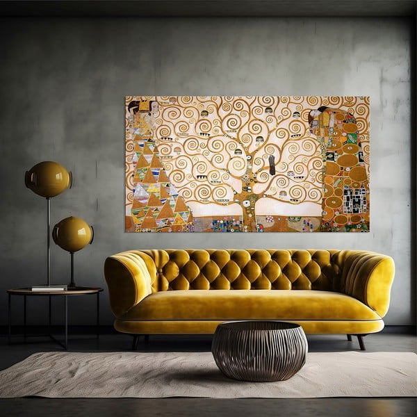 Riproduzione dell'Albero della vita di Gustav Klimt, 90 x 50 cm Gustav Klimt - Tree of Life - Fedkolor-image-2