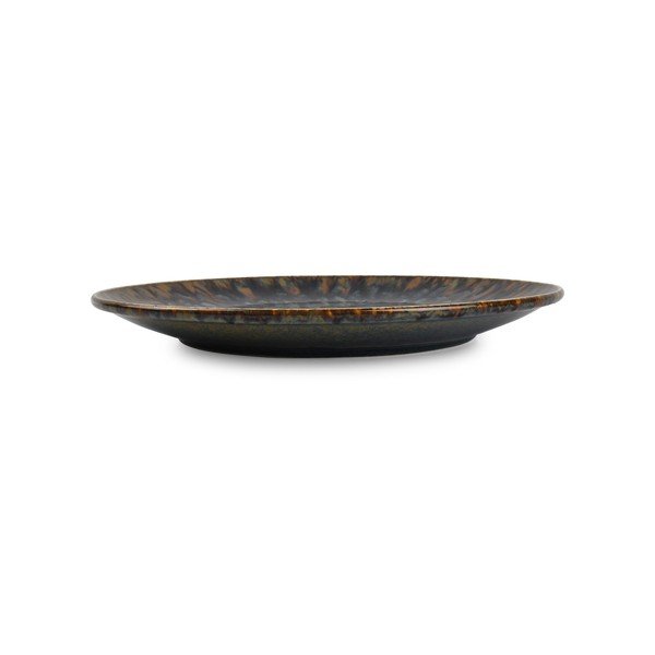 Piatto marrone in porcellana ø 27 cm Resto – BonBistro-image-3