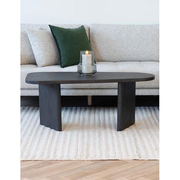 Tavolino da salotto marrone scuro 50x100 cm Melo – House Nordic-image-1