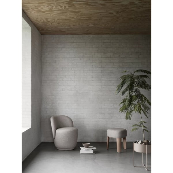 Sgabello beige/naturale Kuon - Blomus-image-2