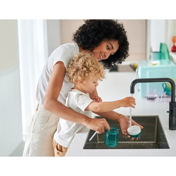 Tazza tritan baby in bianco e verde chiaro 300 ml Little farm - Mepal-image-3