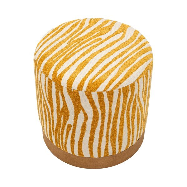 Poggiapiedi color senape Savana – Mauro Ferretti-image-2