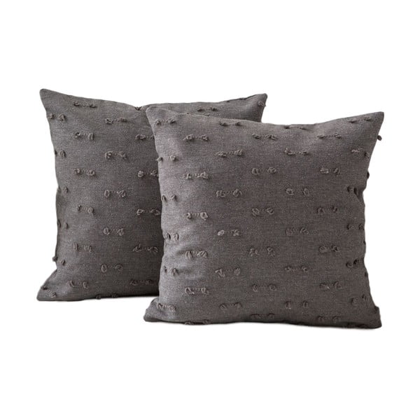 Federe decorative in set 2 pz 43x43 cm Tuffet – Mioli Decor