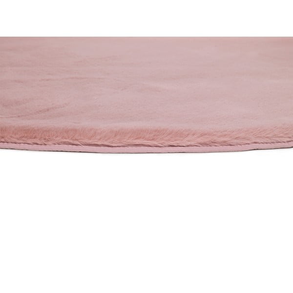 Tappeto rosa , Ø 120 cm Fox Liso - Universal-image-2