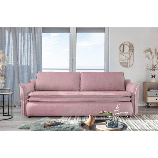 Divano letto rosa Charming Charlie - Miuform-image-1