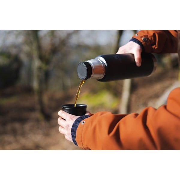 Borraccia termica nera in acciaio inox 1 l Adventure To-Go Black – Stanley-image-1