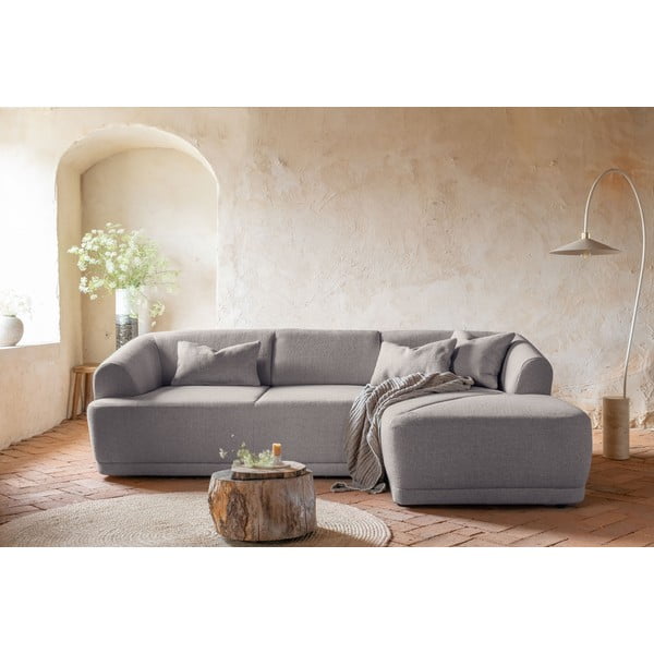 Divano angolare grigio - Miuform-image-1