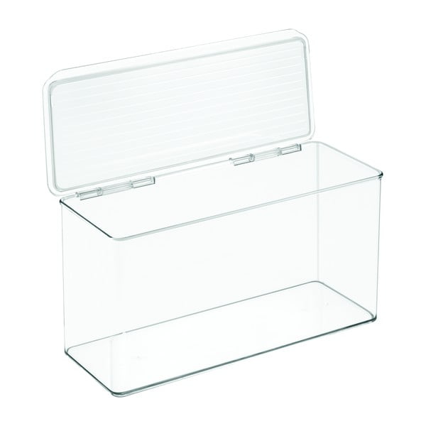Scatola trasparente con coperchio , 14,5 x 34 cm Binz - iDesign-image-2