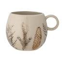 Tazza beige in gres a tema natalizio 450 ml Hollie – Bloomingville