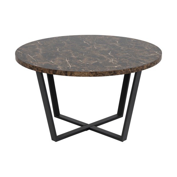 Tavolino rotondo marrone ø 77 cm Amble - Actona-image-2