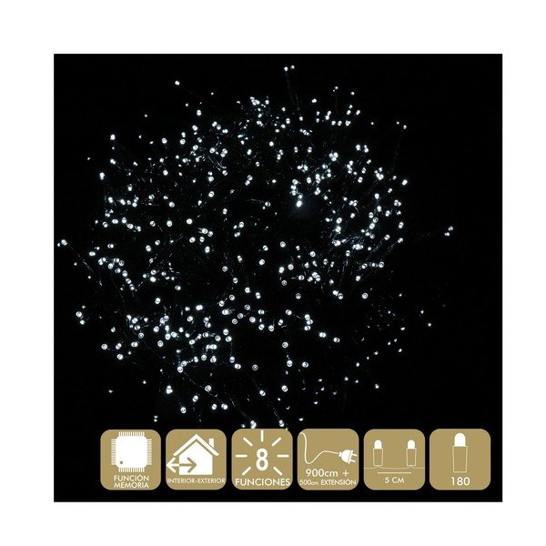 Catena luminosa 180 lampadine 9 m – Casa Selección-image-1