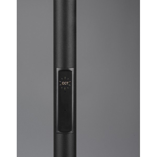 Lampada da terra nera (altezza totale 178 cm) Specter – Reality-image-4