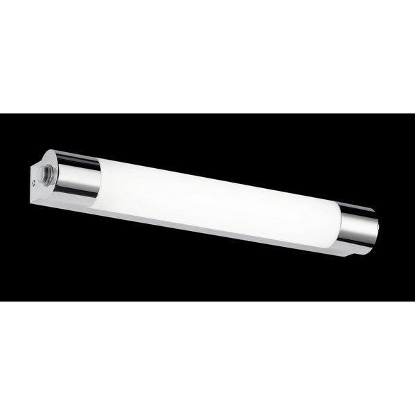 Lampada da parete a LED in argento lucido (lunghezza 44 cm) Kolian - Trio