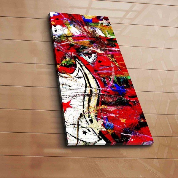Pittura su tela Passion, 30 x 70 cm - Horizon-image-1