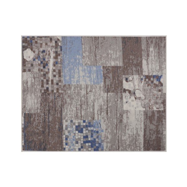 Tappeto blu Muriel Sento, 100 x 125 cm - Confetti