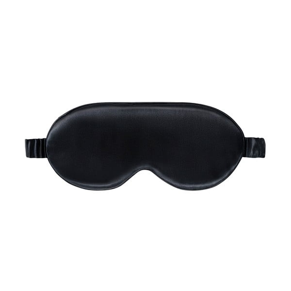 Maschera per dormire nera in seta Contour Black – slip-image-1
