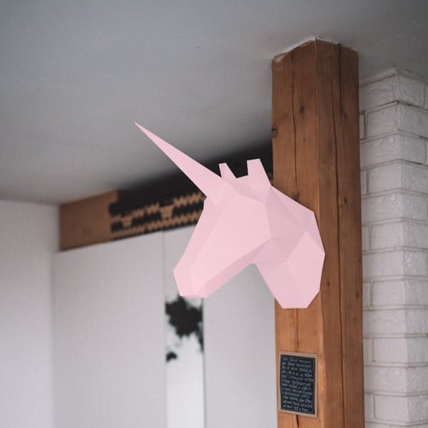 Set per piegare la carta in modo creativo Unicorno rosa - Papertime