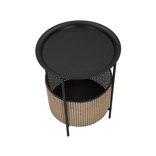 Tavolino rotondo in metallo ø 40 cm Osaka – Mauro Ferretti-image-2