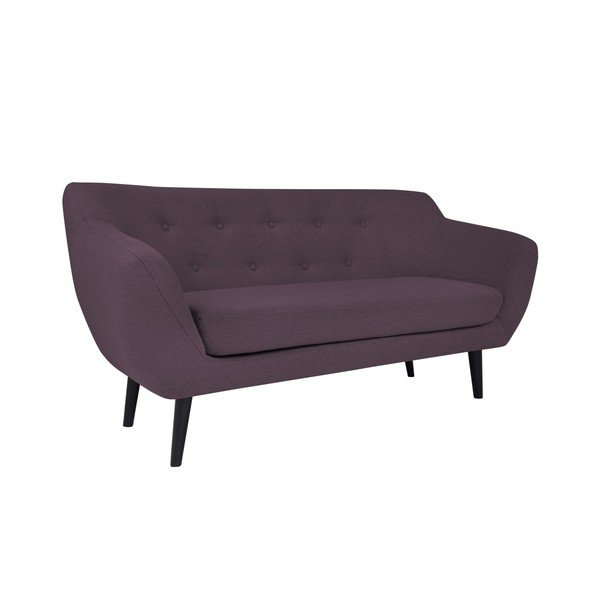Divano Piemonte viola, 158 cm - Mazzini Sofas