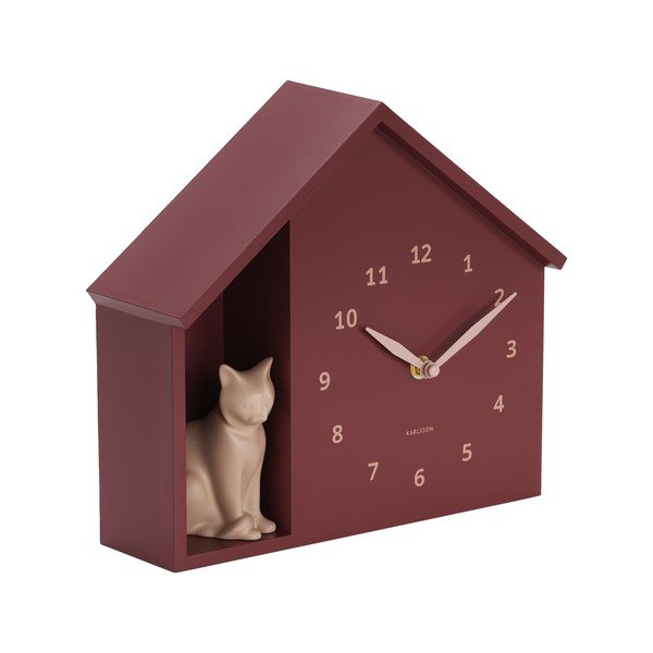 Orologio da parete Sitting Cat – Karlsson-image-1
