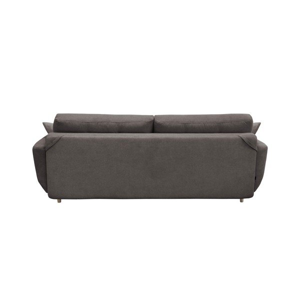Tmavě šedá rozkládací pohovka pro tři Cosmopolitan design Barcelona-image-2