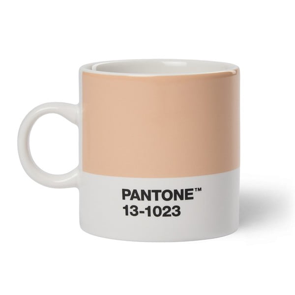 Tazza da espresso in ceramica arancione 120 ml Peach Fuzz 13-1023 - Pantone